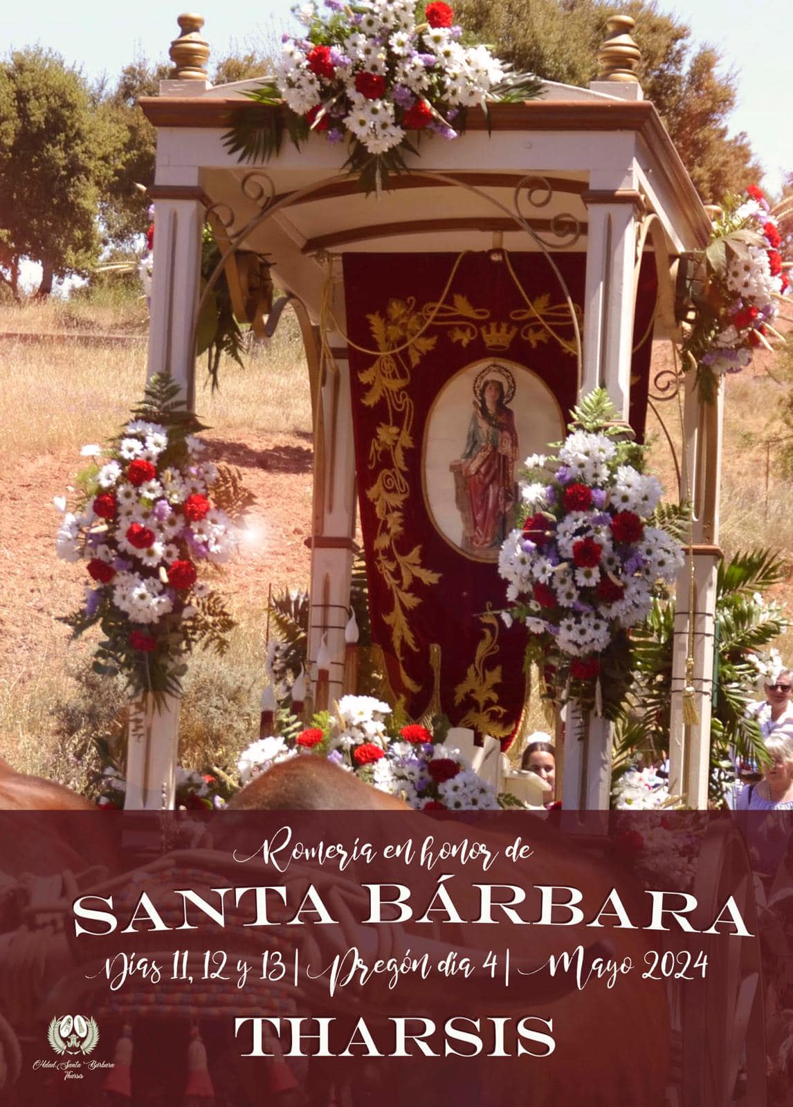 Romería en honor a Santa Bárbara 2024 Tharsis